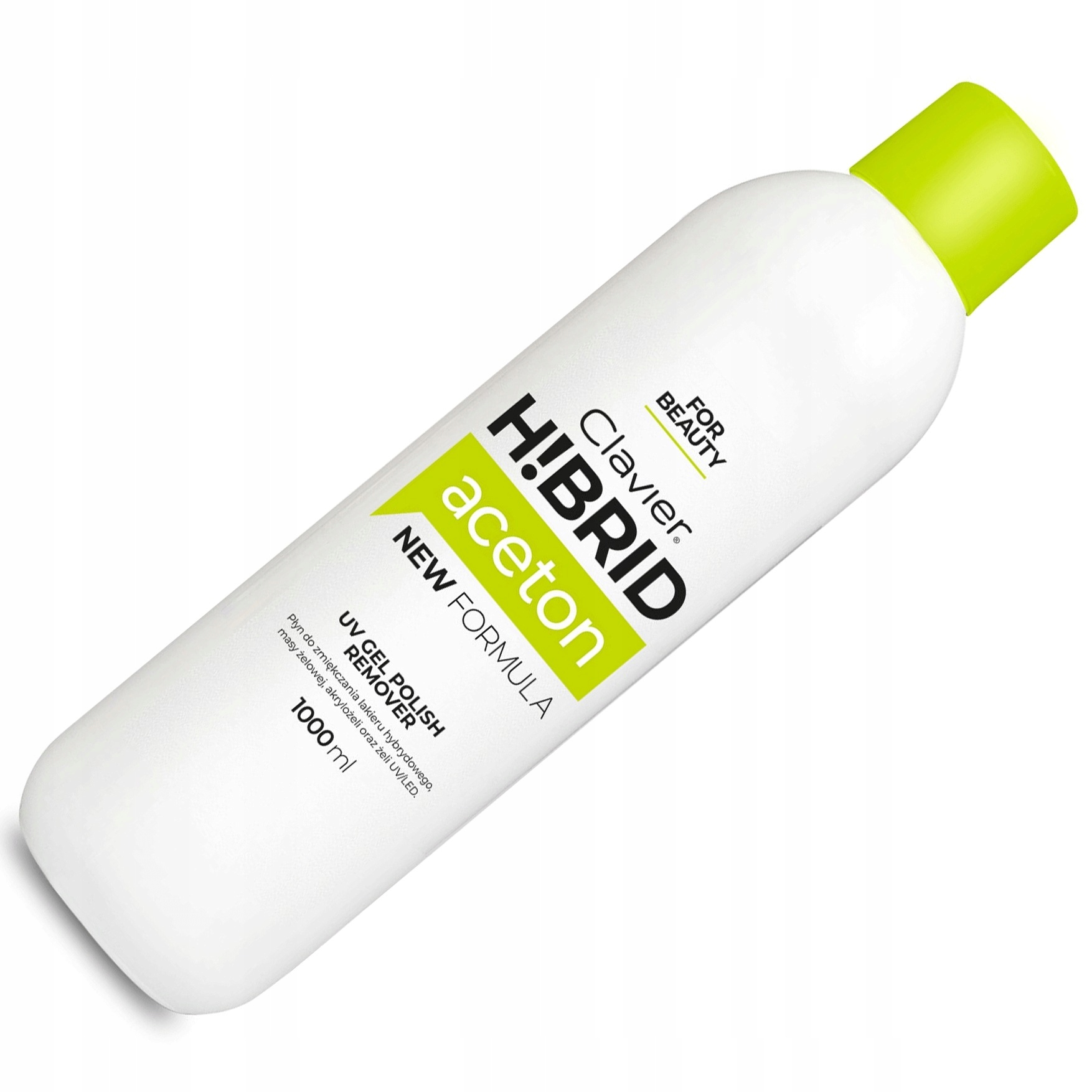H! Hibrid Clavier aceton do usuwanie tipsów hybryd żeli 1L