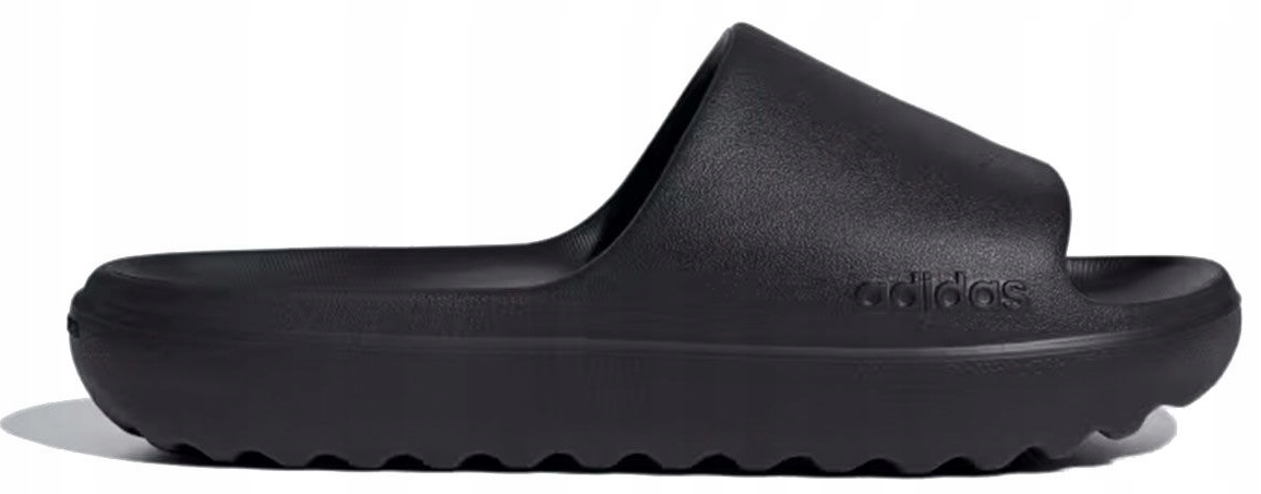 40,5 Klapki czarne Adidas Adilette Lumia basen plaża JP9580