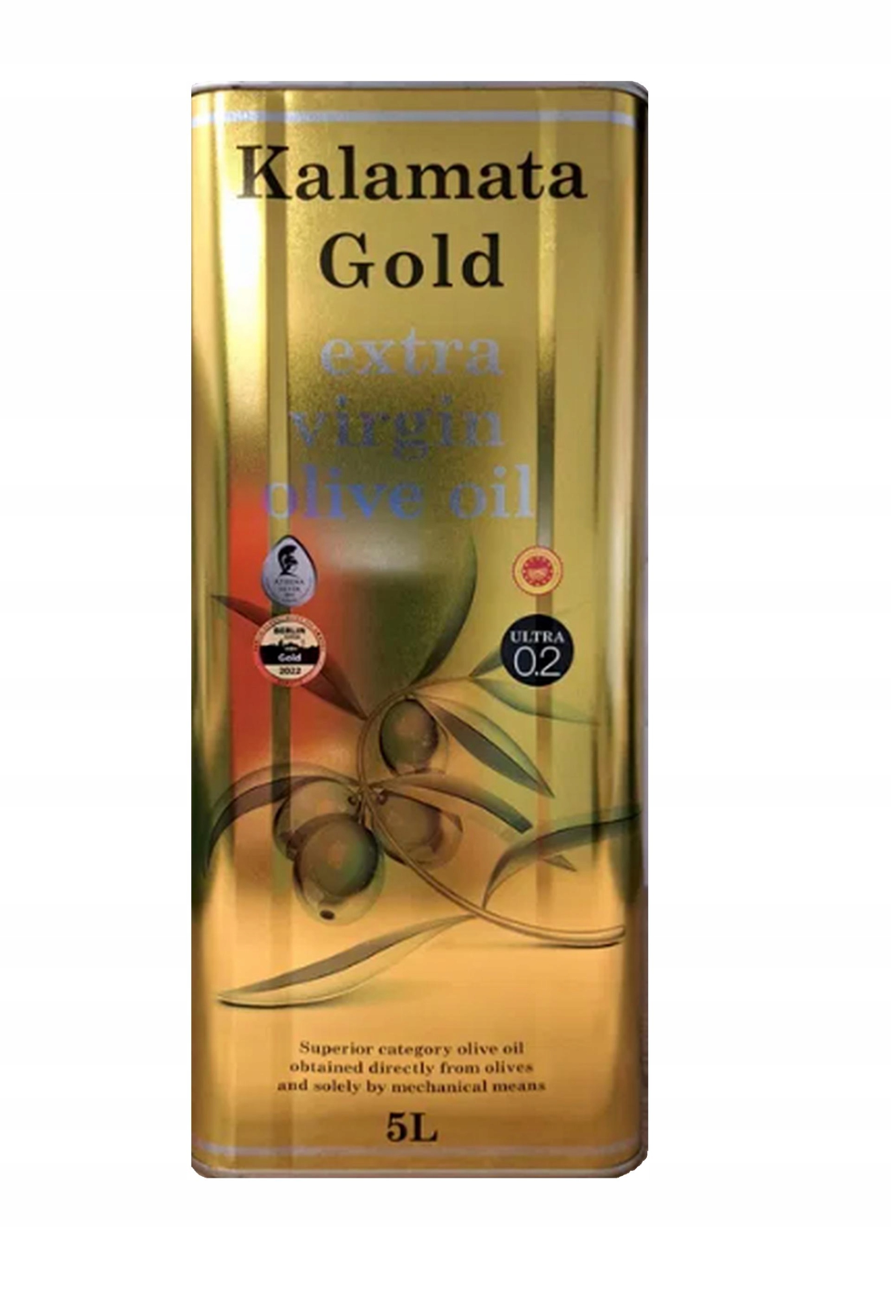 Řecký olivový olej Kalamata Gold 5 L extra panenský 5 litrů dárek