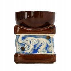 Kominek do olejków eterycznych zapachowych brązowy