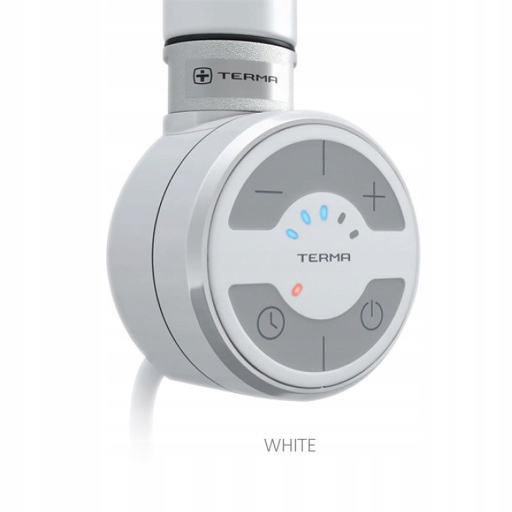 biała grzałka do grzejnika łazienkowego MOA 600W