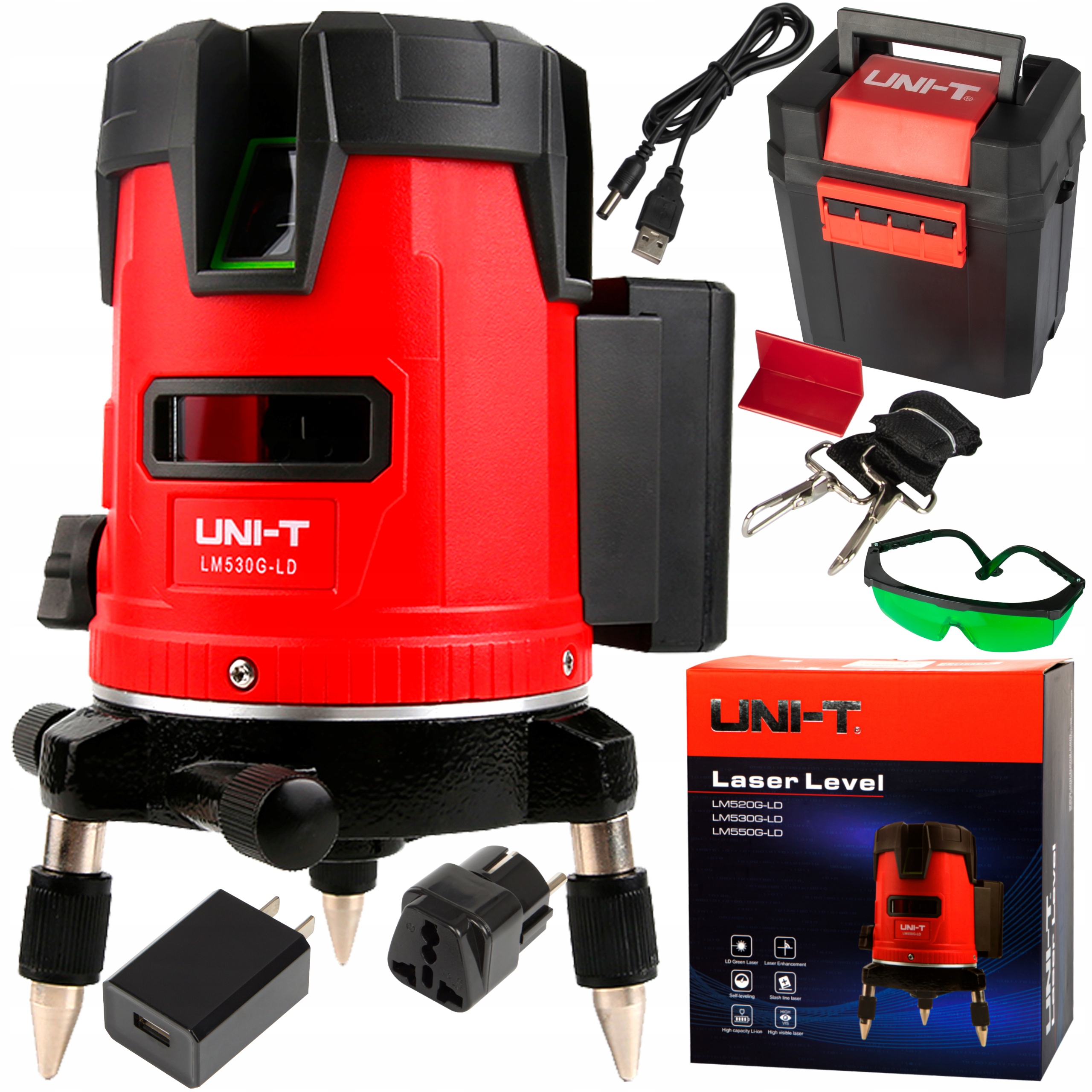 

Niwelator optyczny laserowa krzyżowy Uni-t LM530