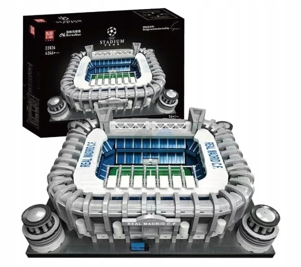 MOULD KING 22026 Stadion Piłkarski Santiago Bernabeu 4266 El