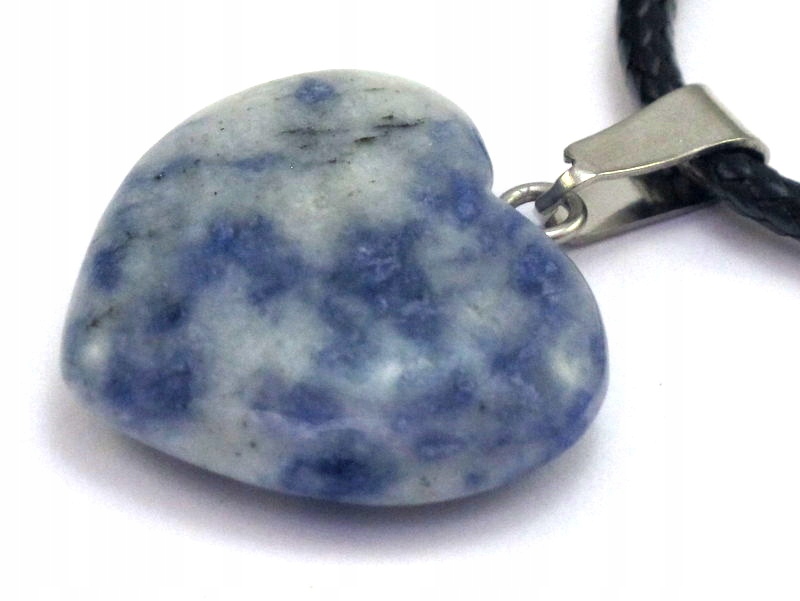 

Wisiorek kamień Sodalit serce 20mm [W079]