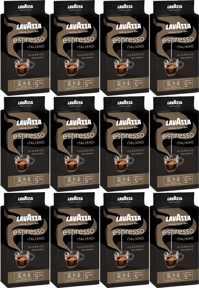Kawa mielona Lavazza Espresso Italiano Classico, 250g x12