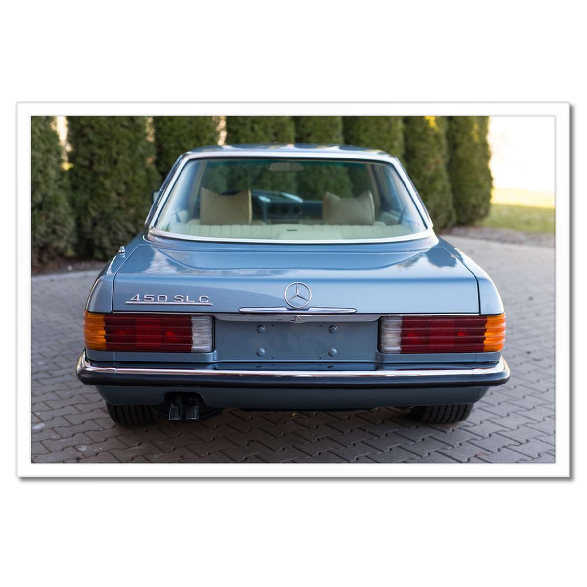 Plakáty v rámu 60x40 Mercedes 450 Slc Klasika
