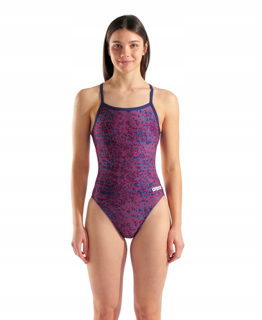 Strój kąpielowy damski Arena Snakeskin Swimsuit Challengeback 42