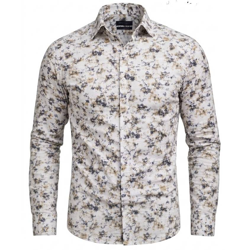 Ego Man košile pánská S0319-01 slim fit L bílá