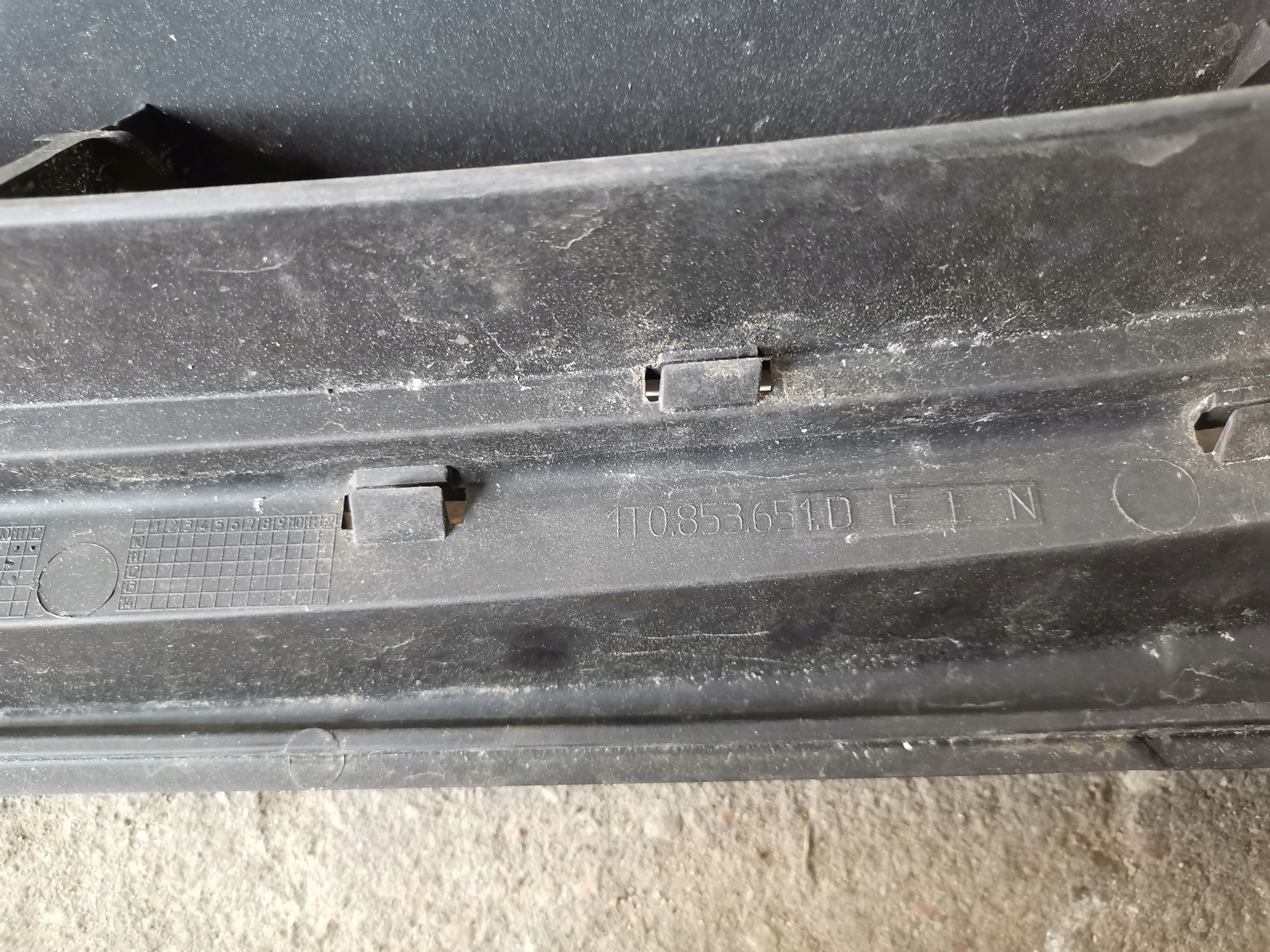 GRIGLIA VW TOURAN e 1 LIFT 1T0853651D