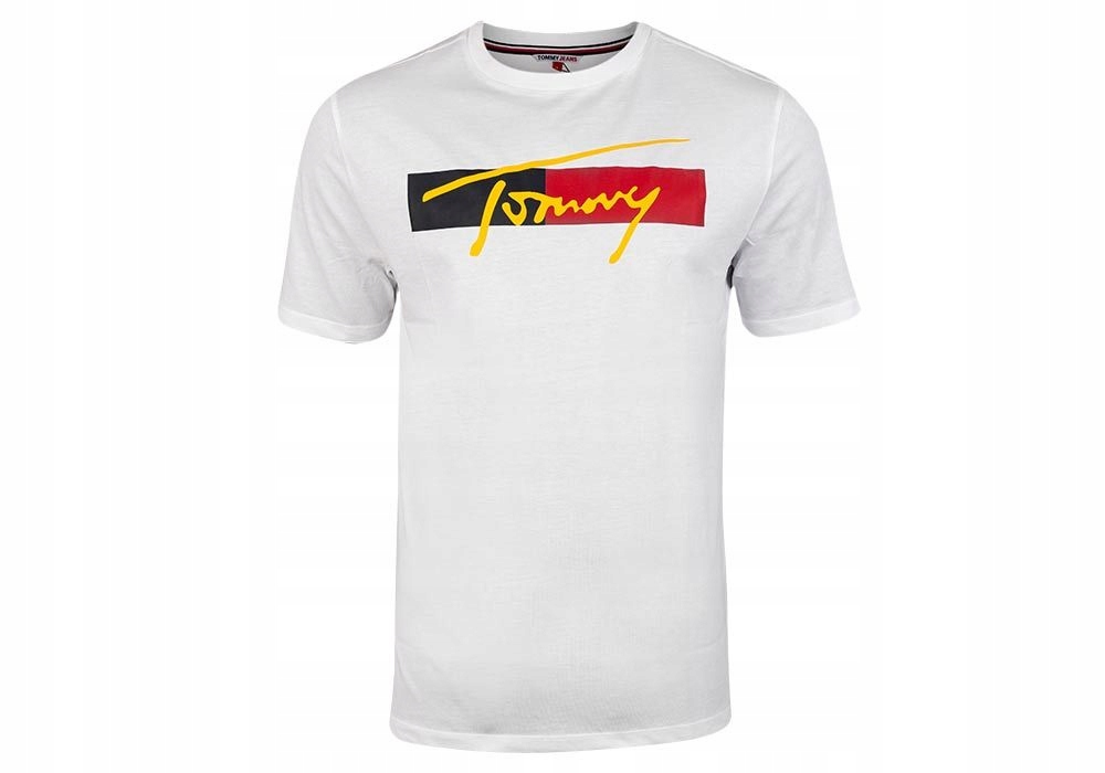 

Tommy Hilfiger Koszulka Męska T-shirt White r. M