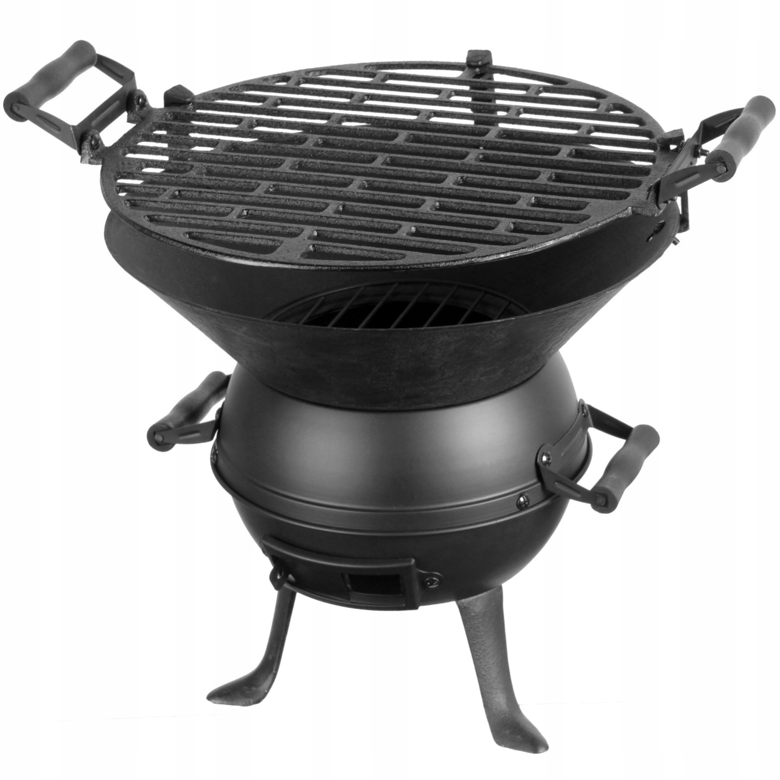 Grill Węglowy Landmann Żeliwny Ruszt Beczułka Średnica Rusztu 35cm Oryginał