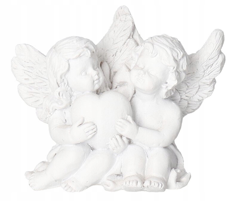 

Anioł Aniołek Gipsowy Figurka 4CM Para Ozdoba