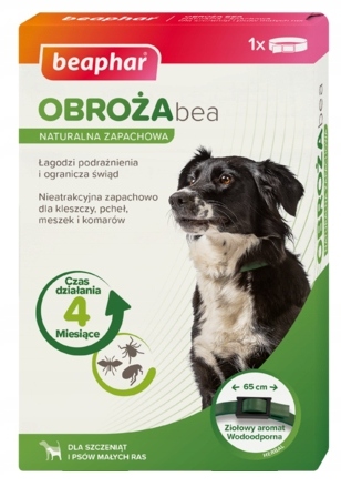 

Obroża Pchły Kleszcze Meszki Komary Dla Psów Roz.s
