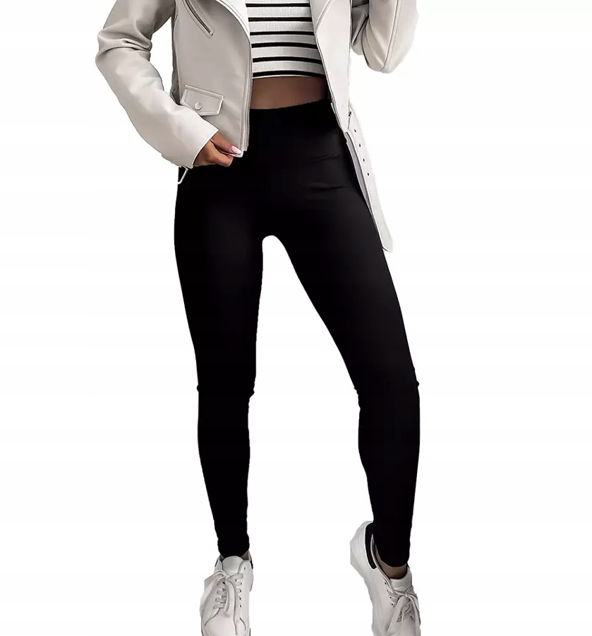 

390027 Black Legginsy Damskie S/m 37