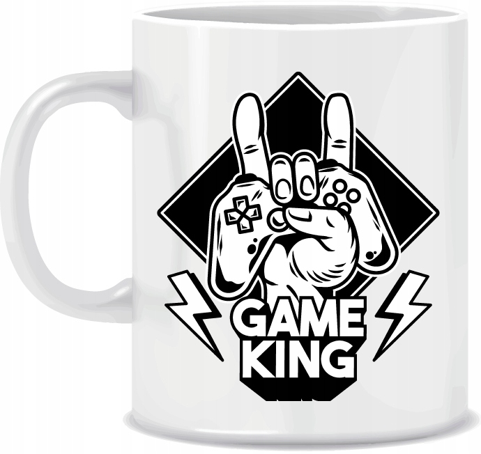 

Kubek Gracza Game King 330 ml + kartonik