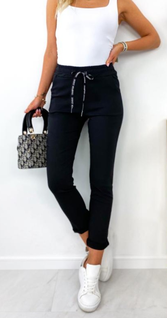 Spodnie Damskie MEGA ELASTYCZNE Wysoki Stan KC18 C r.6XL/7XL