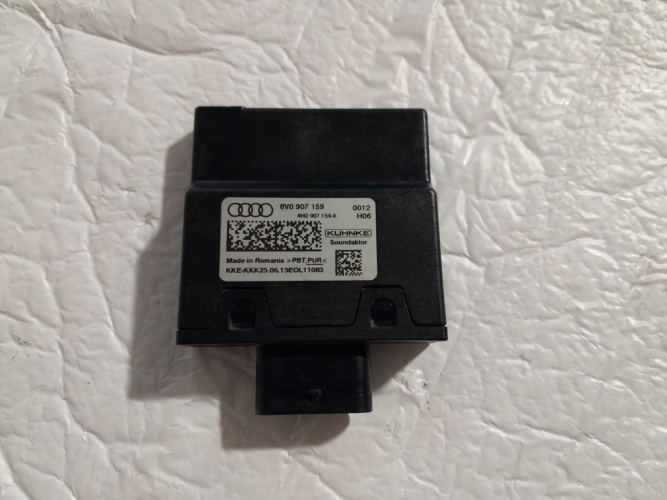 AUDI A3 S3 8V module control unit DZWIEKU 8V0907159 4H0907159A