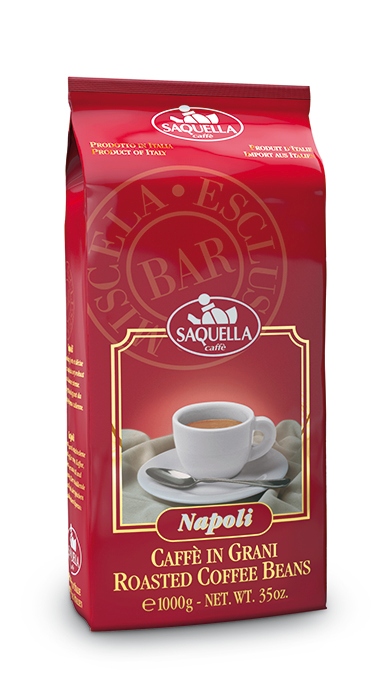 Saquella Zrnková Káva Napoli Bar 1kg