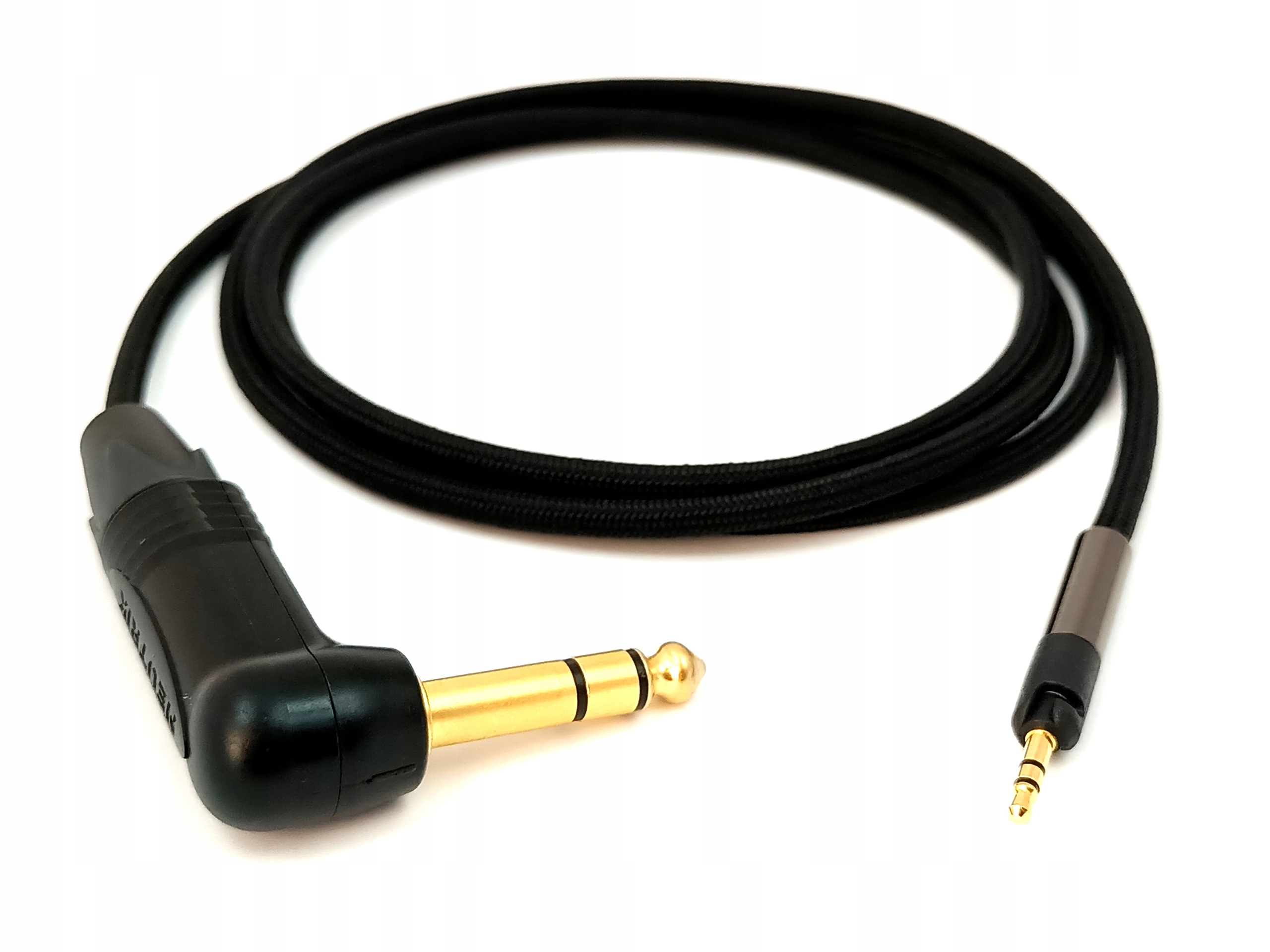Kabel do słuchawek HD560S ręcznie wykonany 6,3mm oplot dł. 1,3m