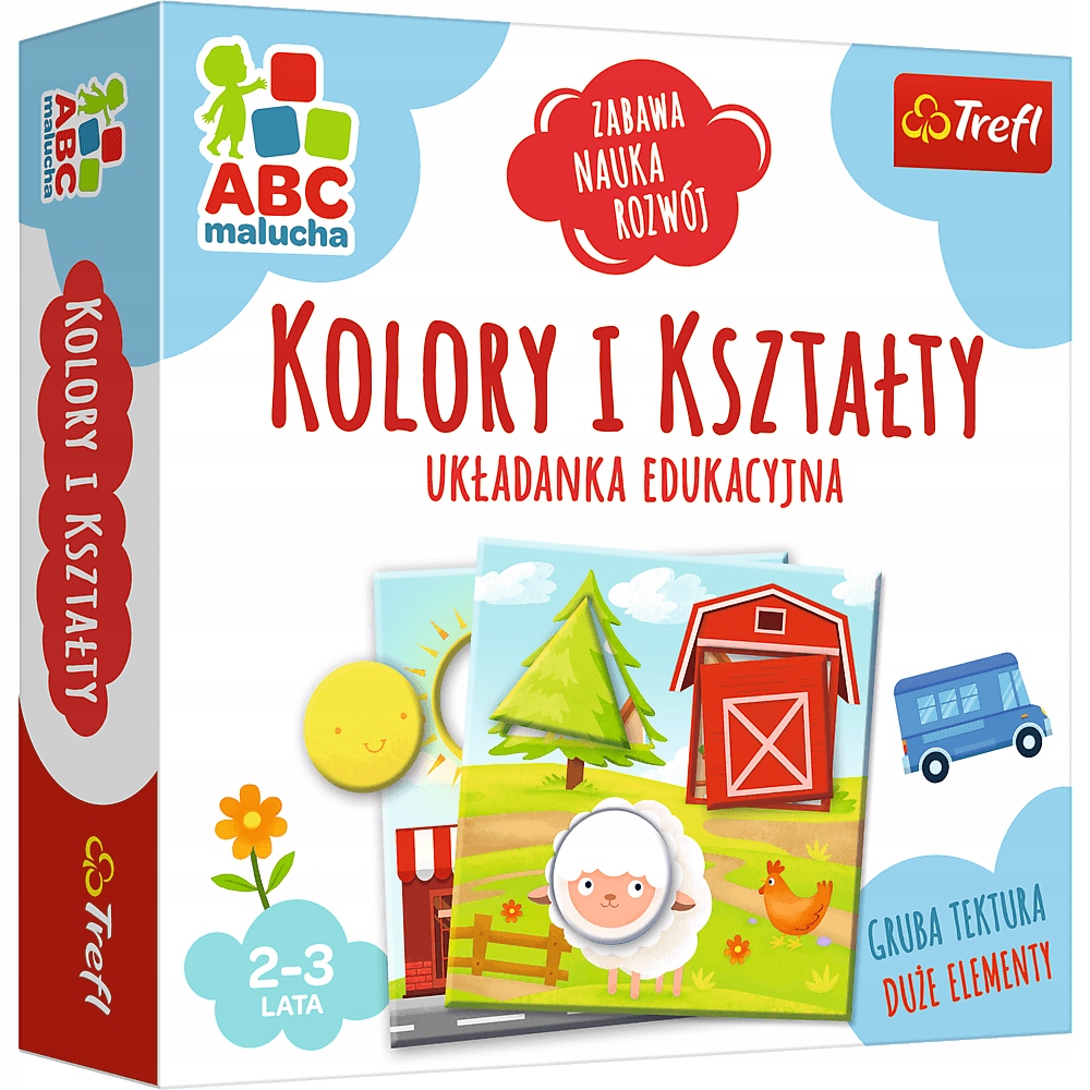 Trefl Edukacyjna Układanka I Kształty Abc