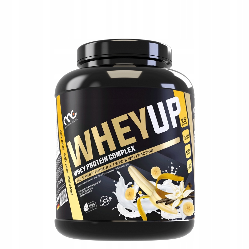 Muscle Clinic Whey Up 750 g Wpc syrovátkový koncentrát čistý Top