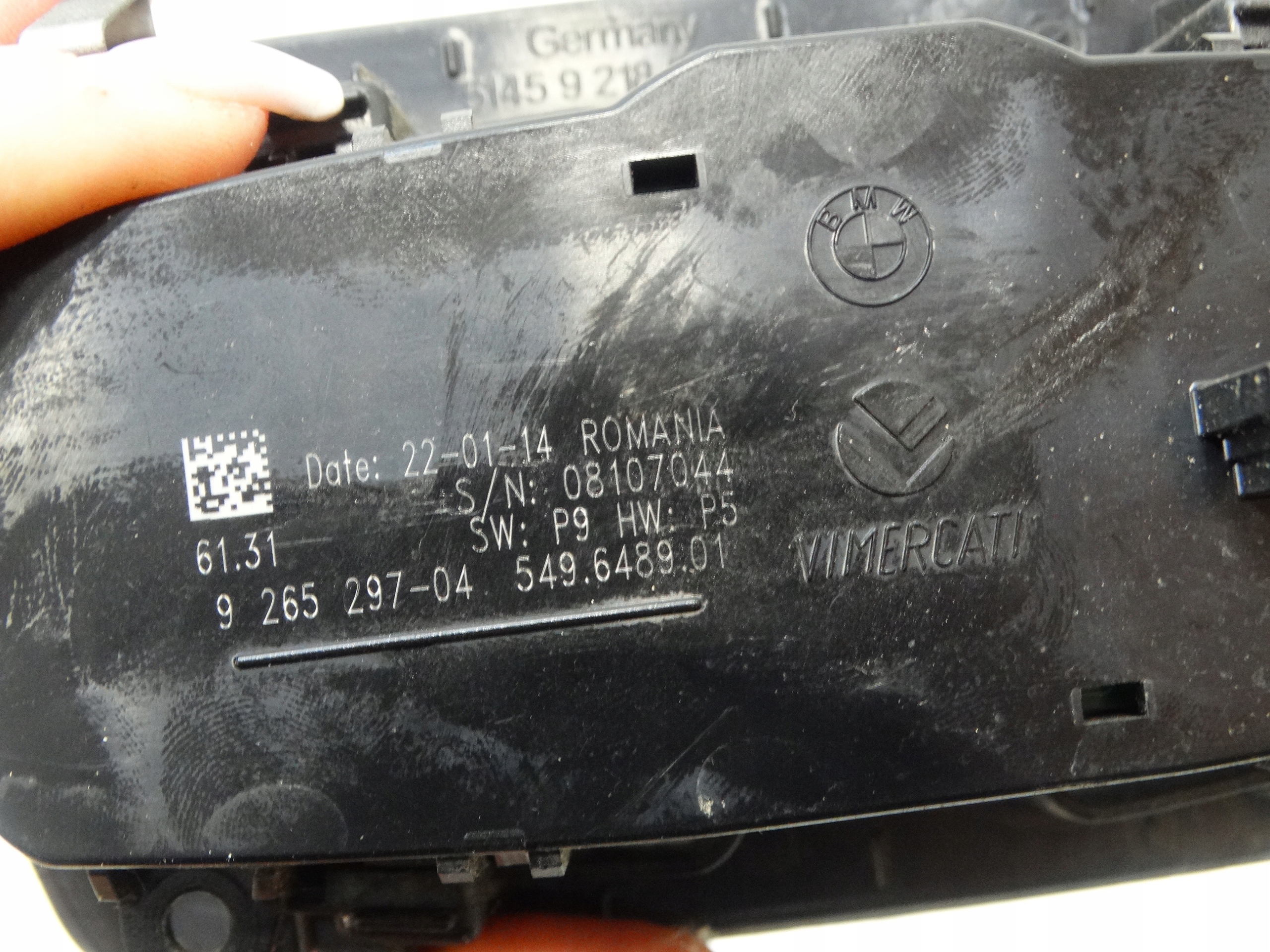 switch light switch BMW 3 F30 F31 6131-9265297