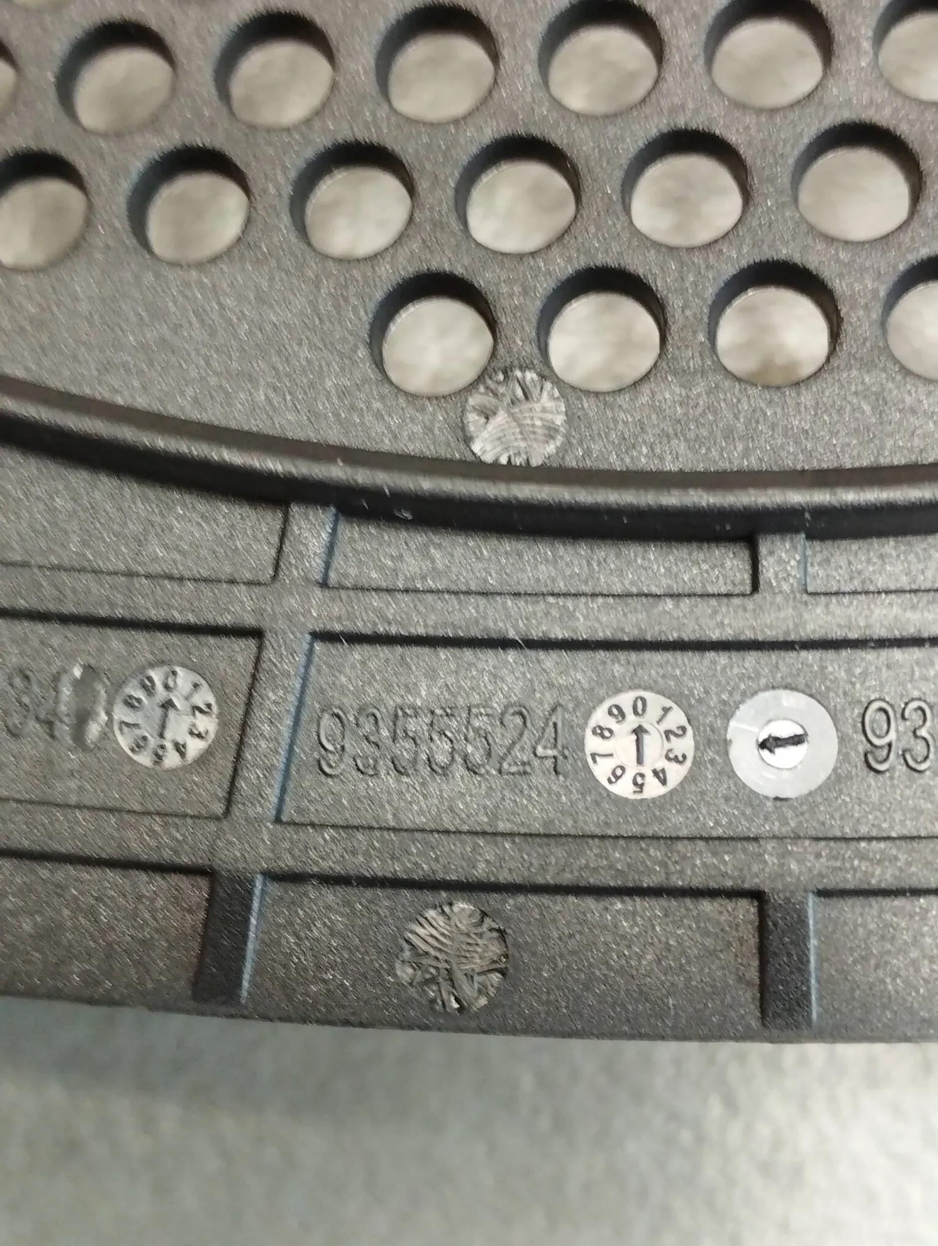 BMW 7 G11 kryty repráku 9355524