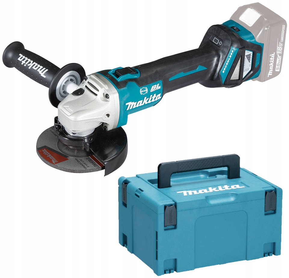 Akumulatorowa Szlifierka Kątowa 18V 125mm Makpac DGA513ZJ Makita