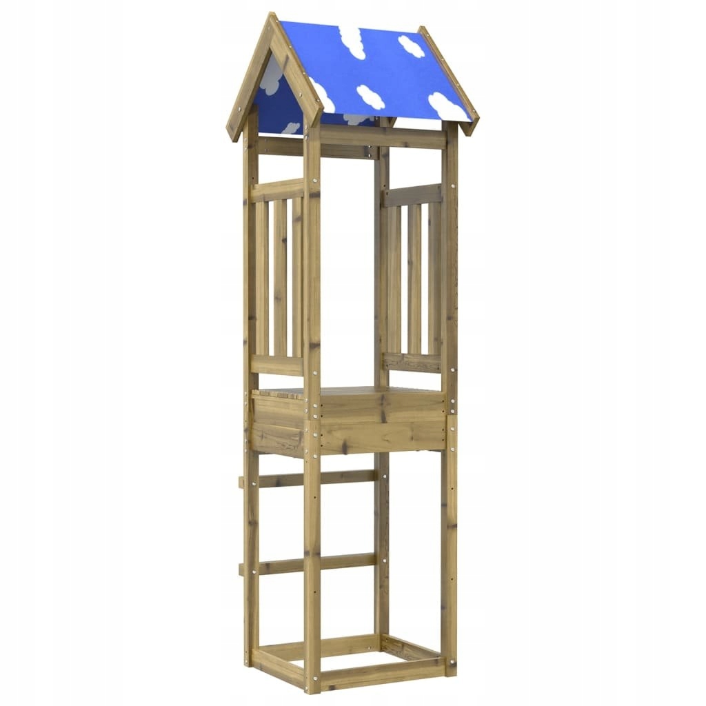 WIEŻA DO PLACU ZABAW 52,5X46,5X208CM IMPREGNOWANA SOSNA