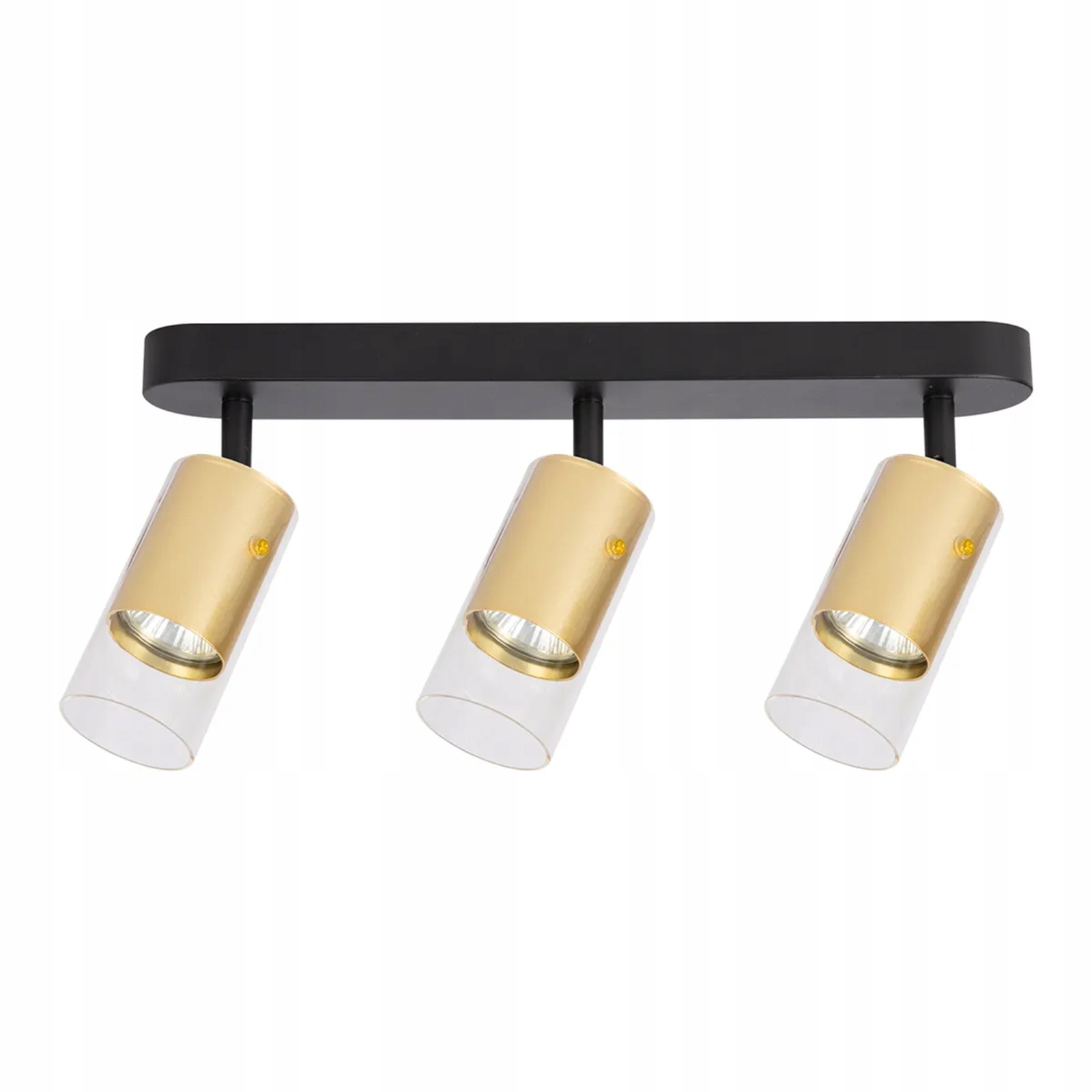 Svítidlo Stropní Svítidlo Nástěnné svítidlo Spot Tuba 3x GU10 Zlaté stínítko