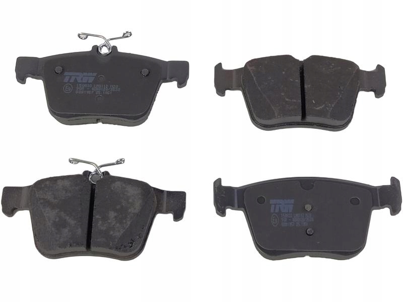 TRW KLOCKI HAMULCOWE TYŁ GDB1957 Producent części TRW