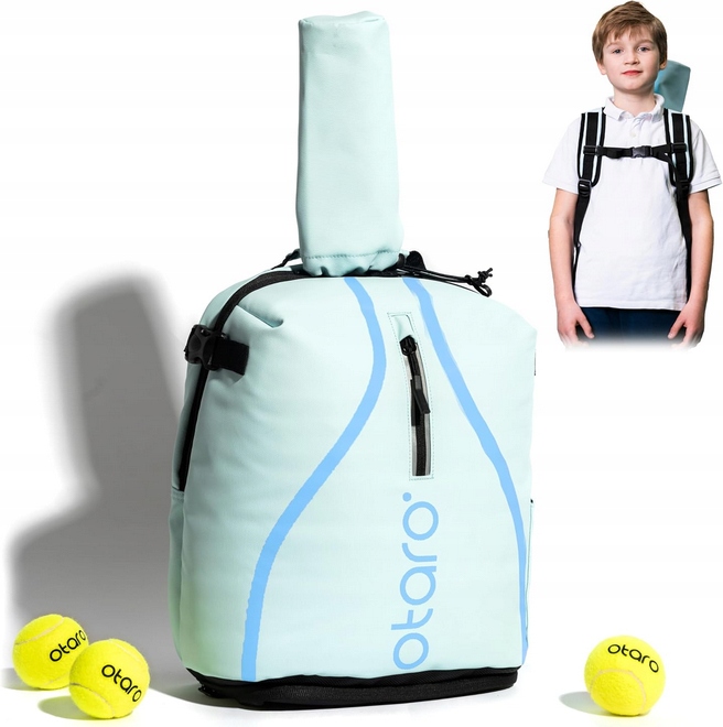 Otaro Plecak Tenisowy dla Dzieci 19L Komora na Buty Torba Tenisowa