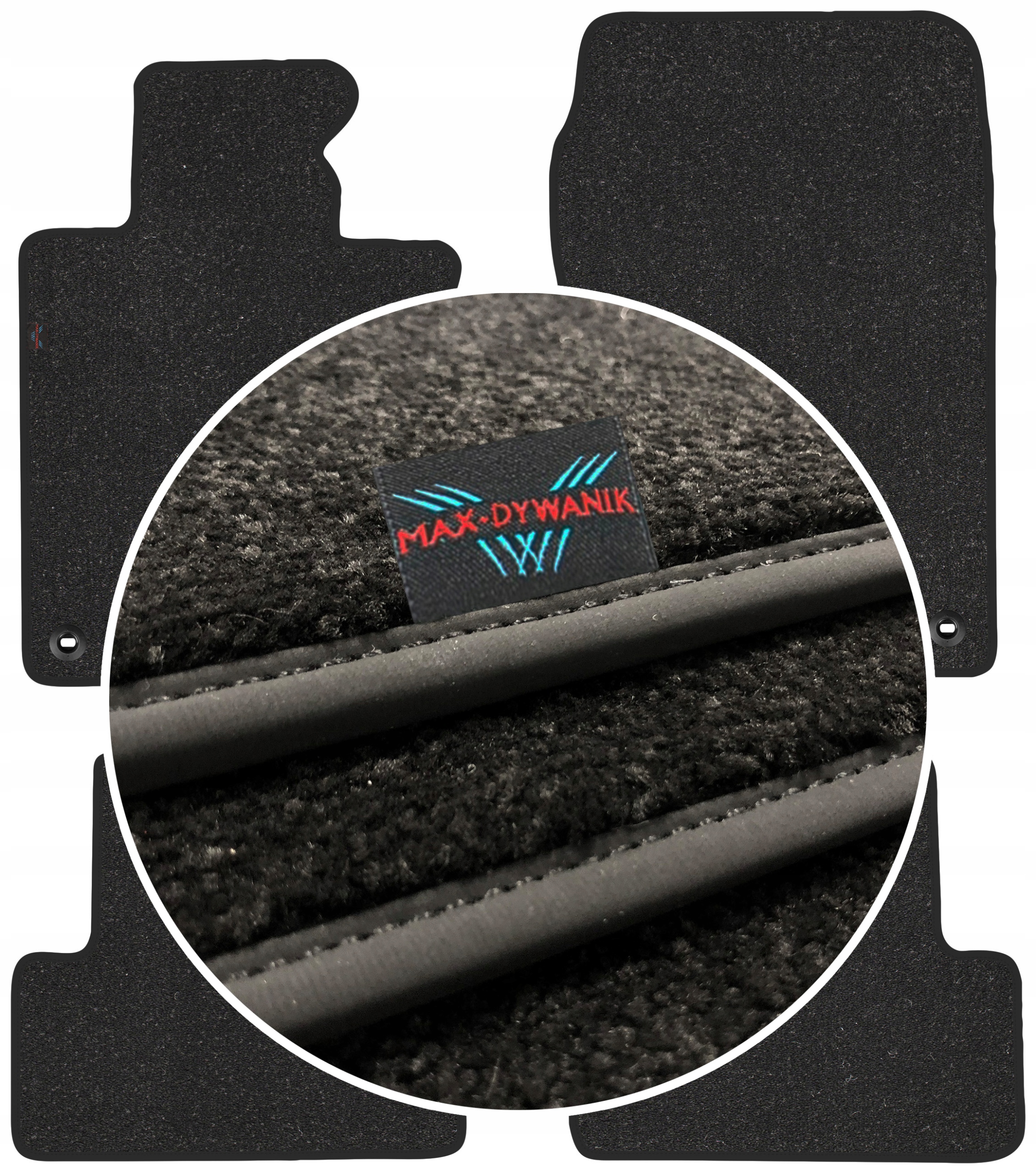 Honda Accord VIII 2008-2011 Velúrové stierače