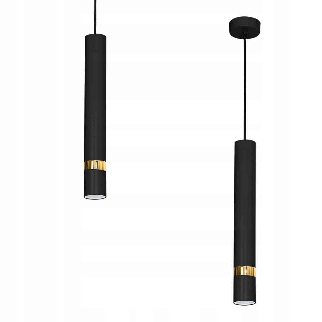 Závěsná lampa Joker Black/gold 1xGU10