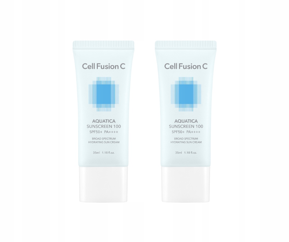 Cell Fusion C Aquatica Sunscreen 100 Spf 50+/PA+++ 2x35ml