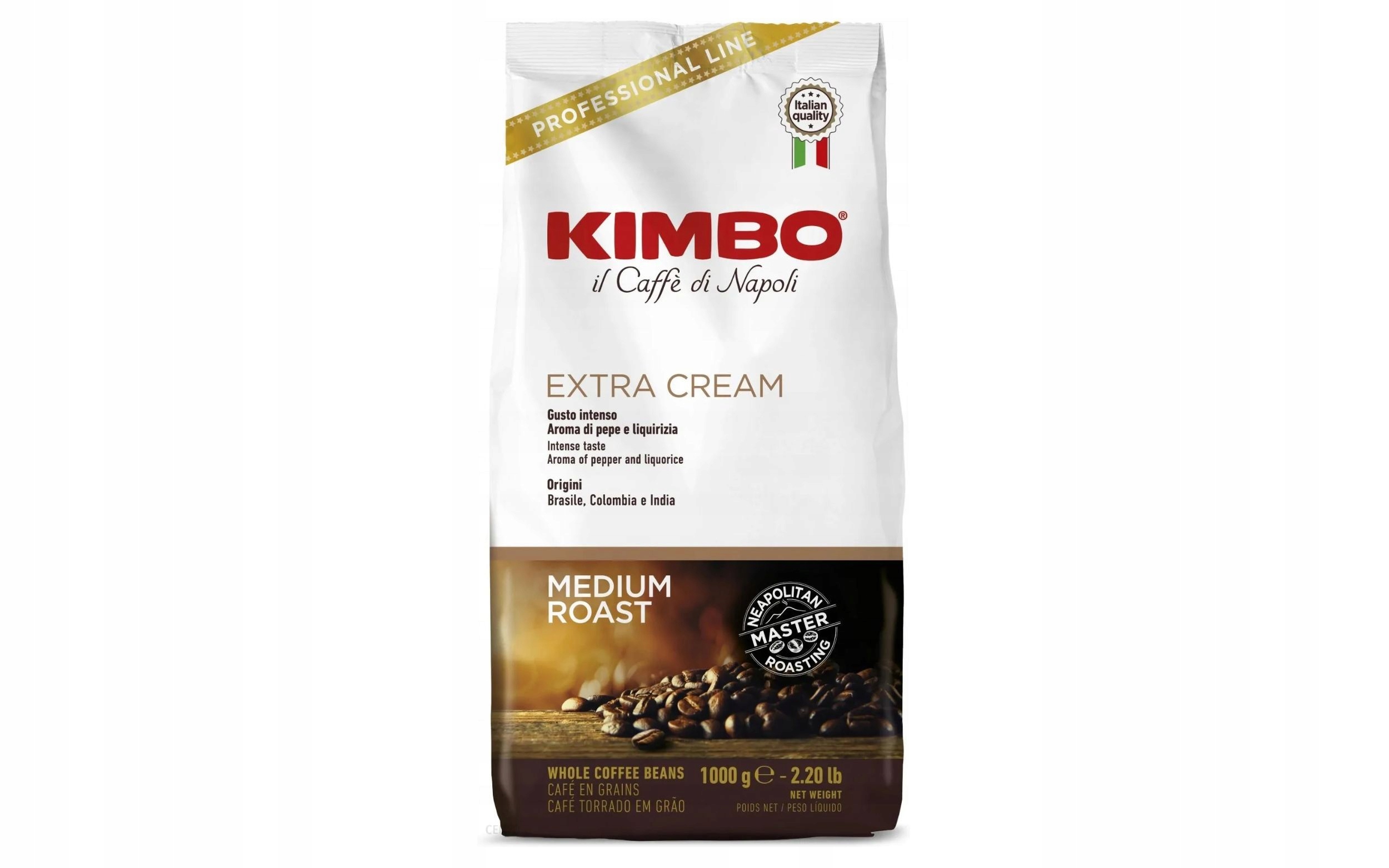 Kimbo Extra Cream 1kg kawa ziarnista