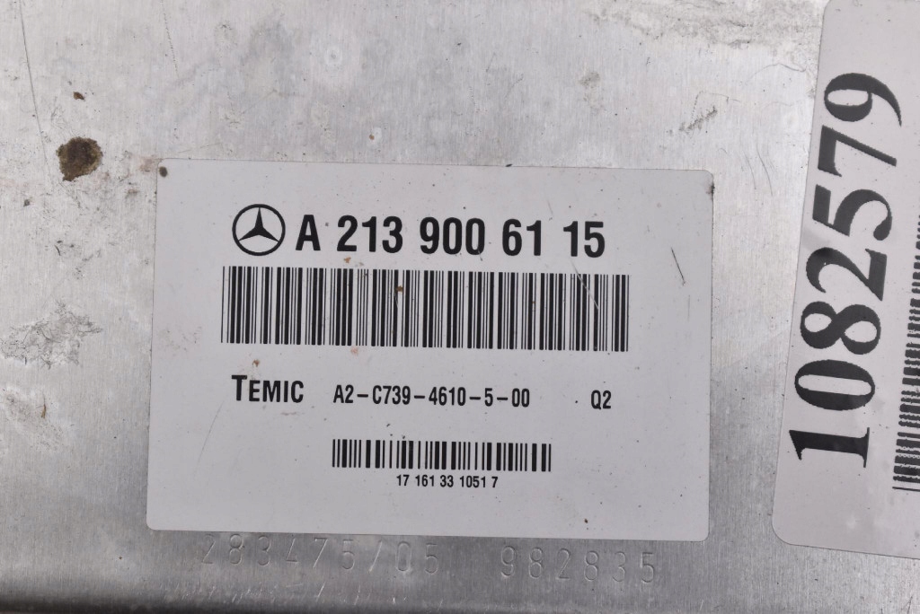control unit module springing A2139006115 MERCEDES E-KLASA W213 2.0 CDI 194KM