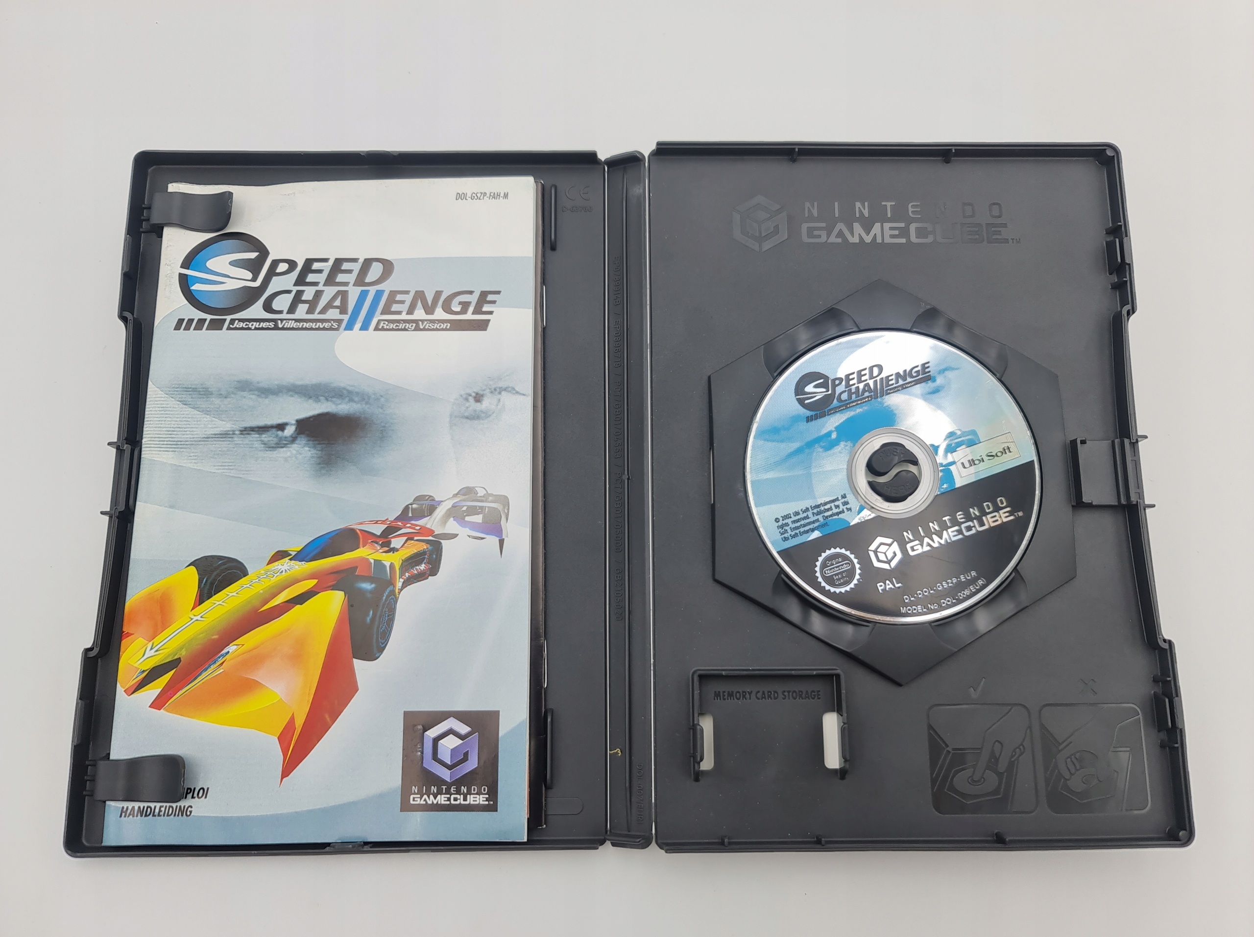 SPEED CHALLANGE JACQUES VILLENEUVE'S RACING VISION Platforma Nintendo GameCube