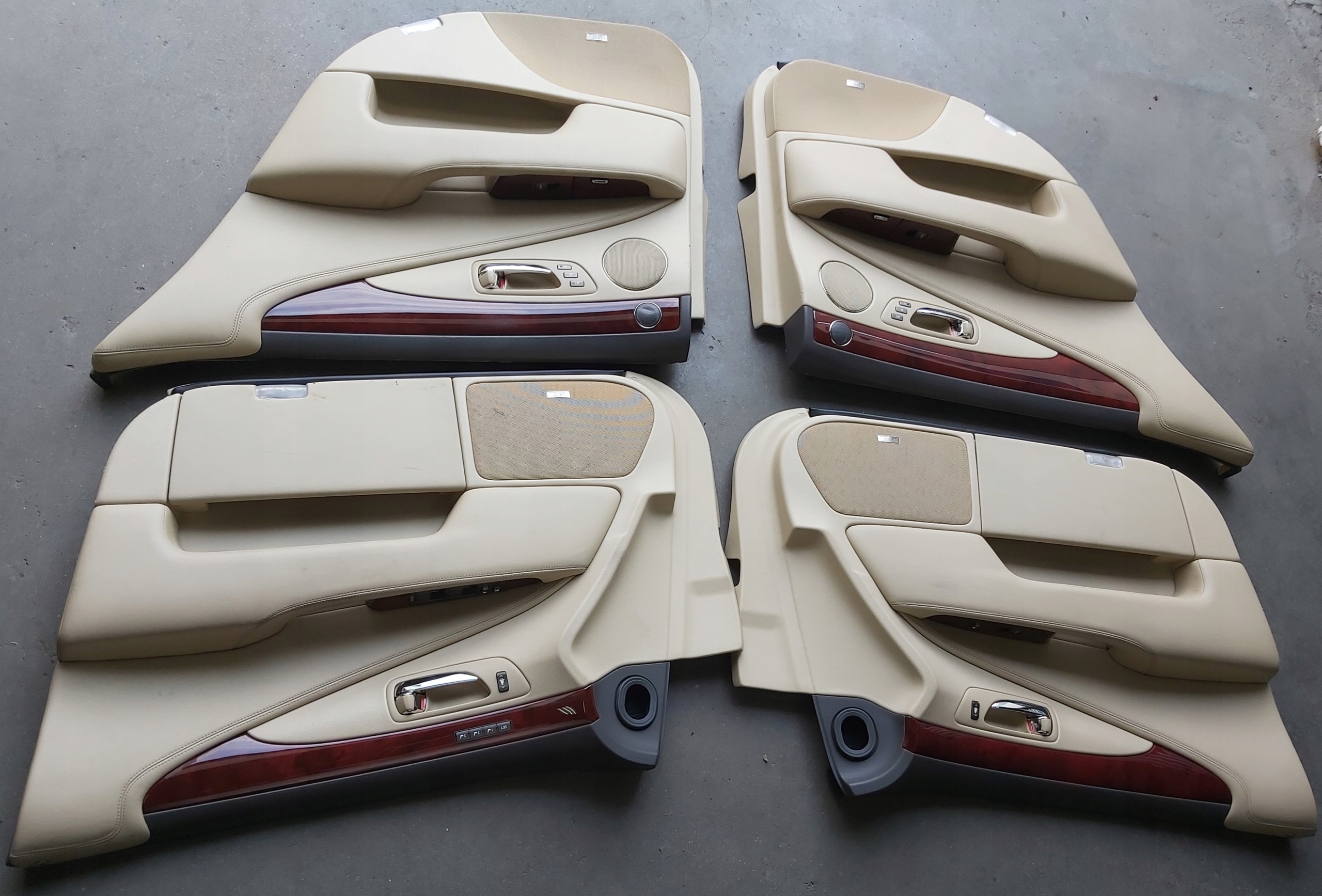 side front rear part right left LEXUS LS 460 IV LB00