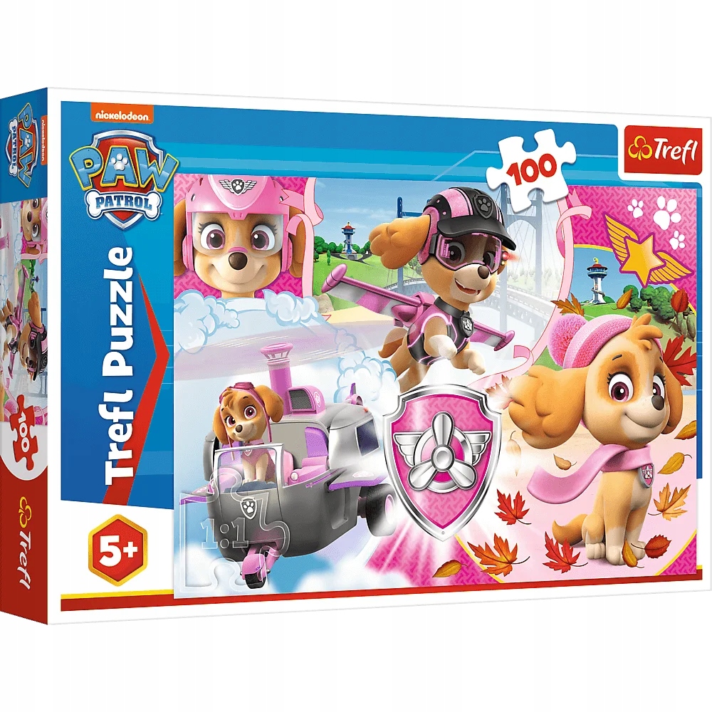 

Puzzle Trefl 100 elem Psi Patrol Skye w akcji