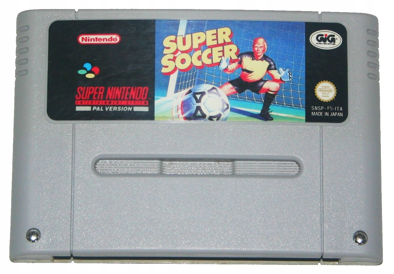 Super Soccer - gra na konsole Super Nintendo - SNES.
