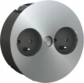 Zásuvka Na Dosku Bachmann Twist, Dvojité 2 Napájacie Kuchynské Zásuvky