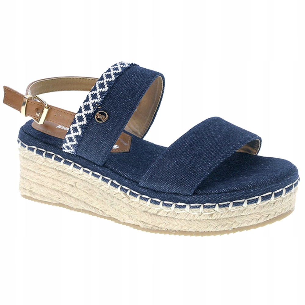 

Sandały damskie espadryle Beppi 2162490 koturn 39