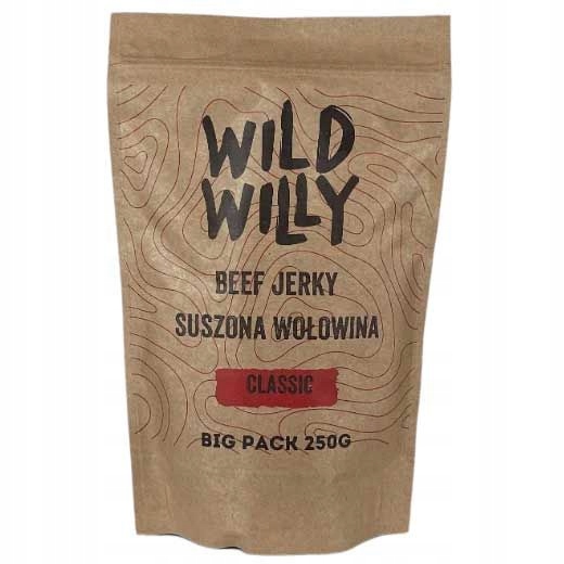 Sušené hovězí maso Wild Willy Classic Big Paka 250 g