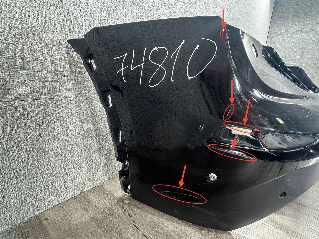 CITROEN DS 7 2017-> stoßstange heck 99899247