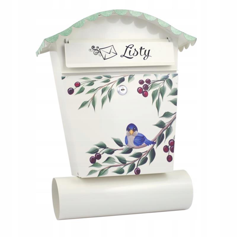 

Skrzynka Na Listy Ręcznie Malowana Ptaszek Tuba