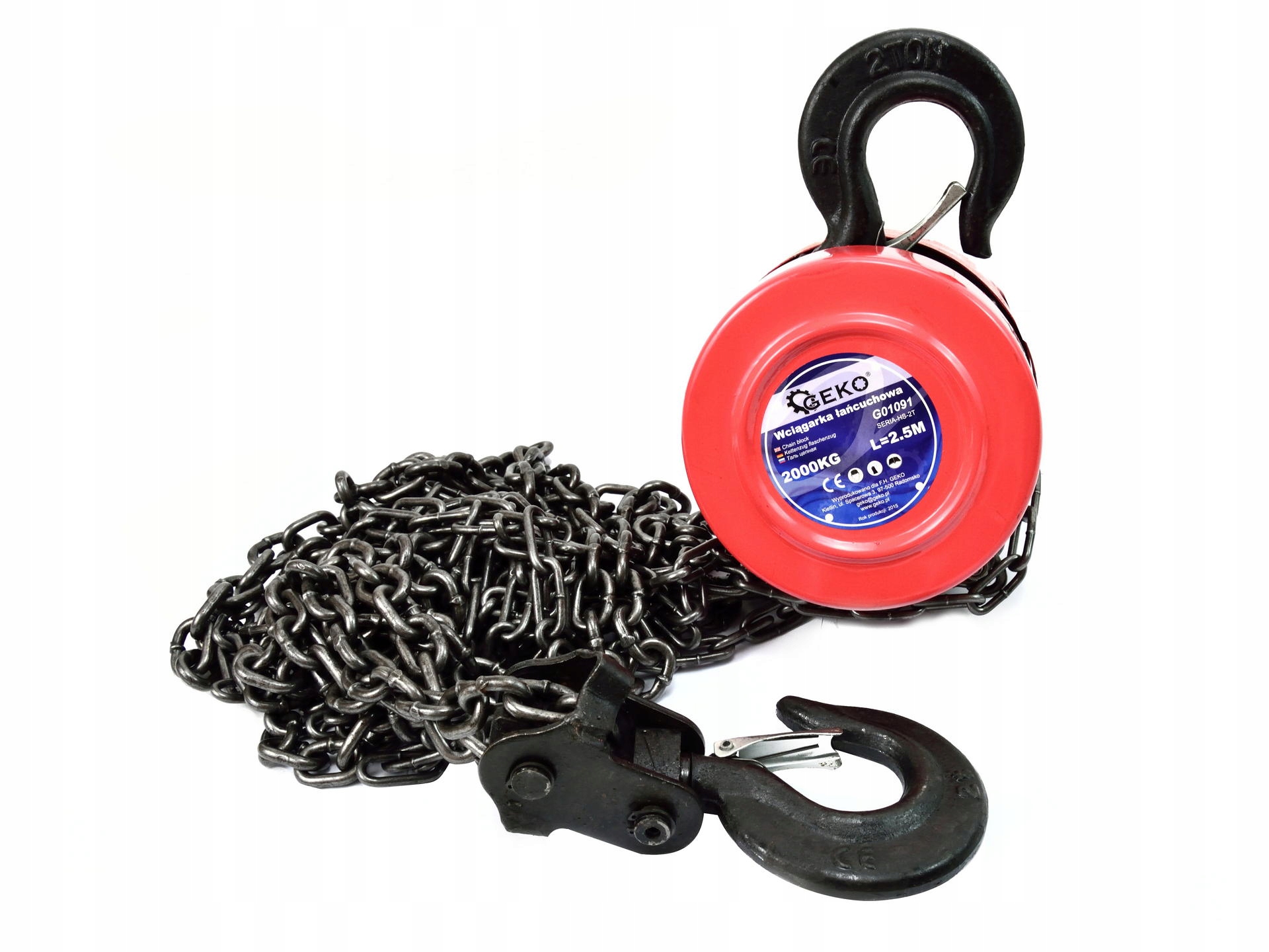 Ланцюгова лебідка Geko G01091