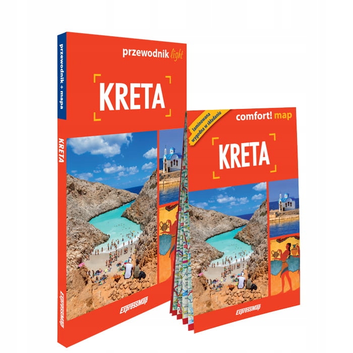 Kreta light Przewodnik + mapa