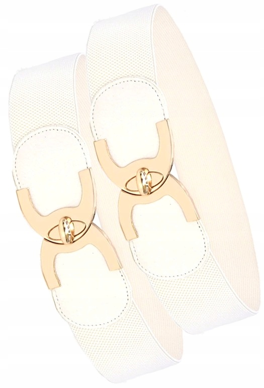 

Pasek Elastyczny Damski modny klamra metalowa