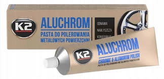 K2 Aluchrom pasta do polerowania powierzchni metalowych 120g K003